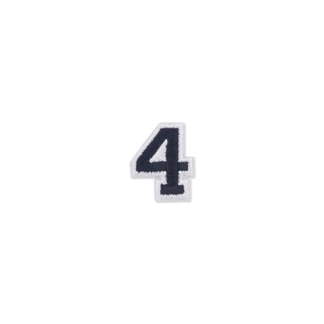 HS PATCH NUMBER 4 BLACK P30