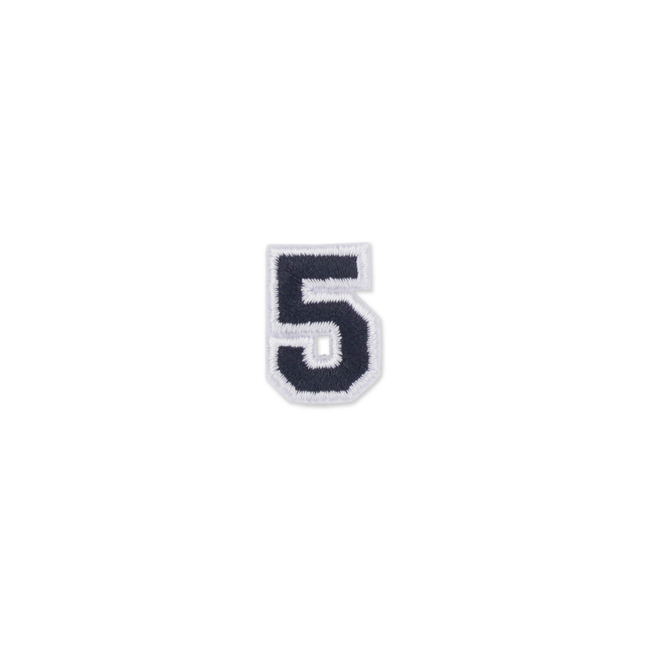 HS PATCH NUMBER 5 BLACK P30