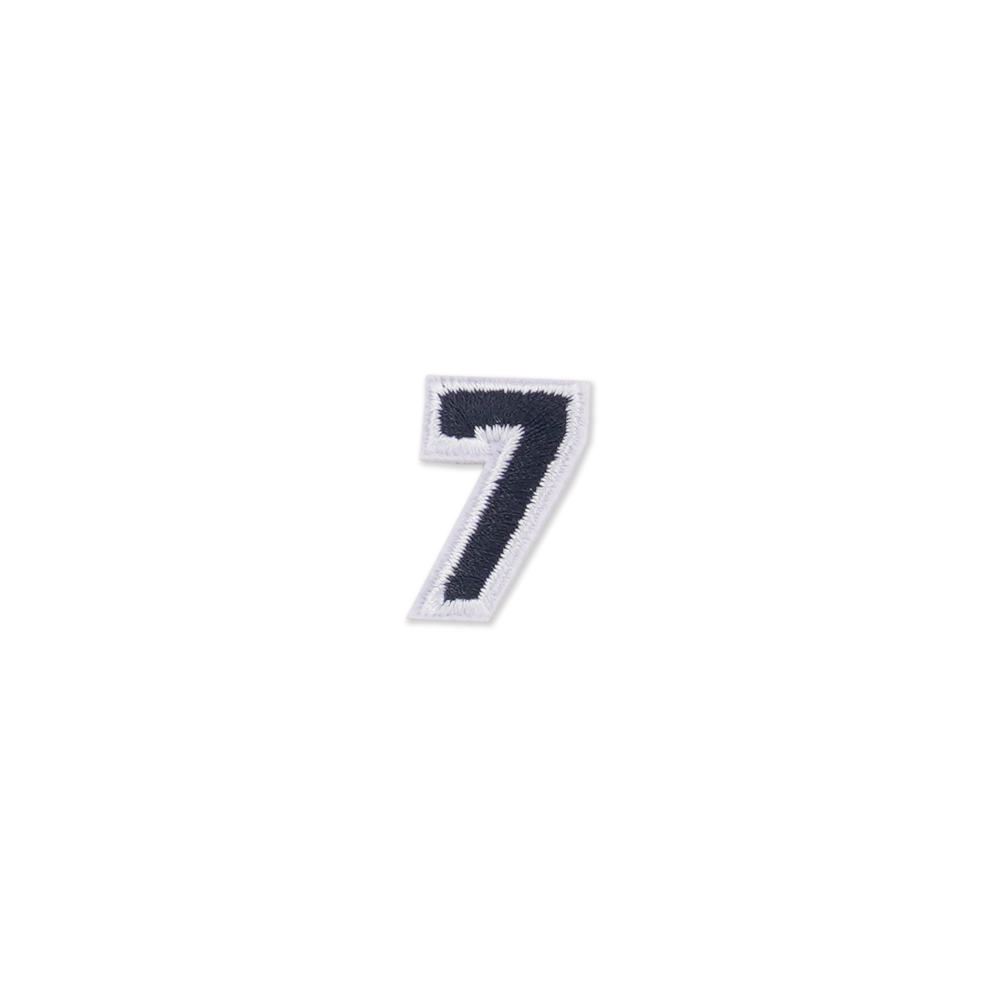 HS PATCH NUMBER 7 BLACK P30