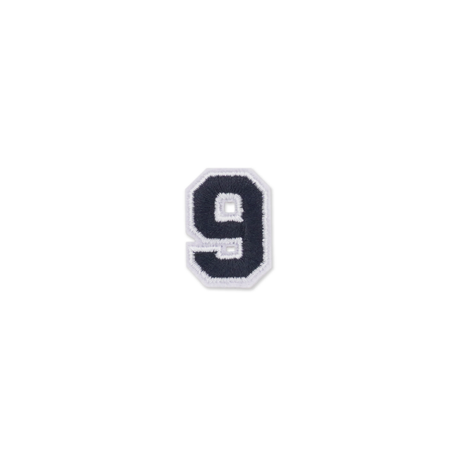 HS PATCH NUMBER 9 BLACK P30