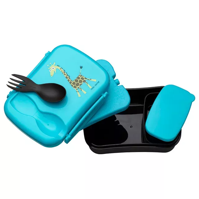 N'ice Box™, Kids lunch box with cooling pack - Turquoise
