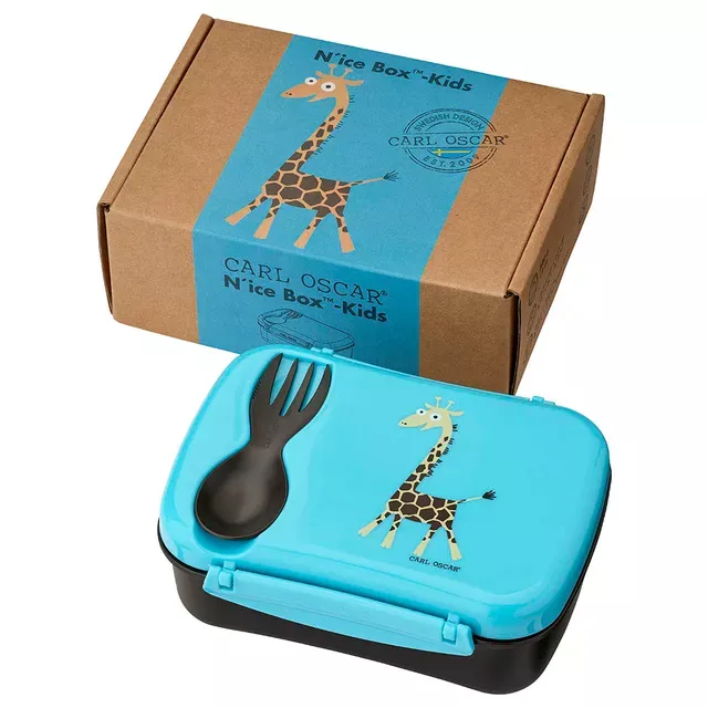 N'ice Box™, Kids lunch box with cooling pack - Turquoise