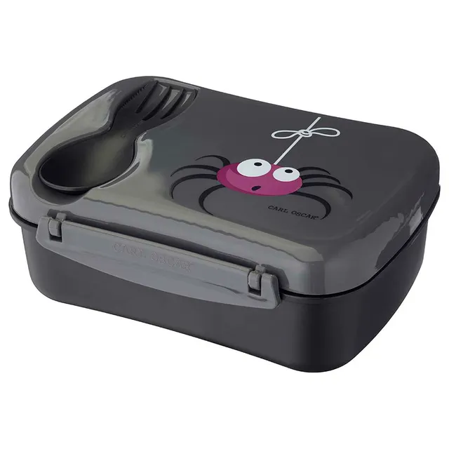 N'ice Box™, Kids lunch box with cooling pack - Grey