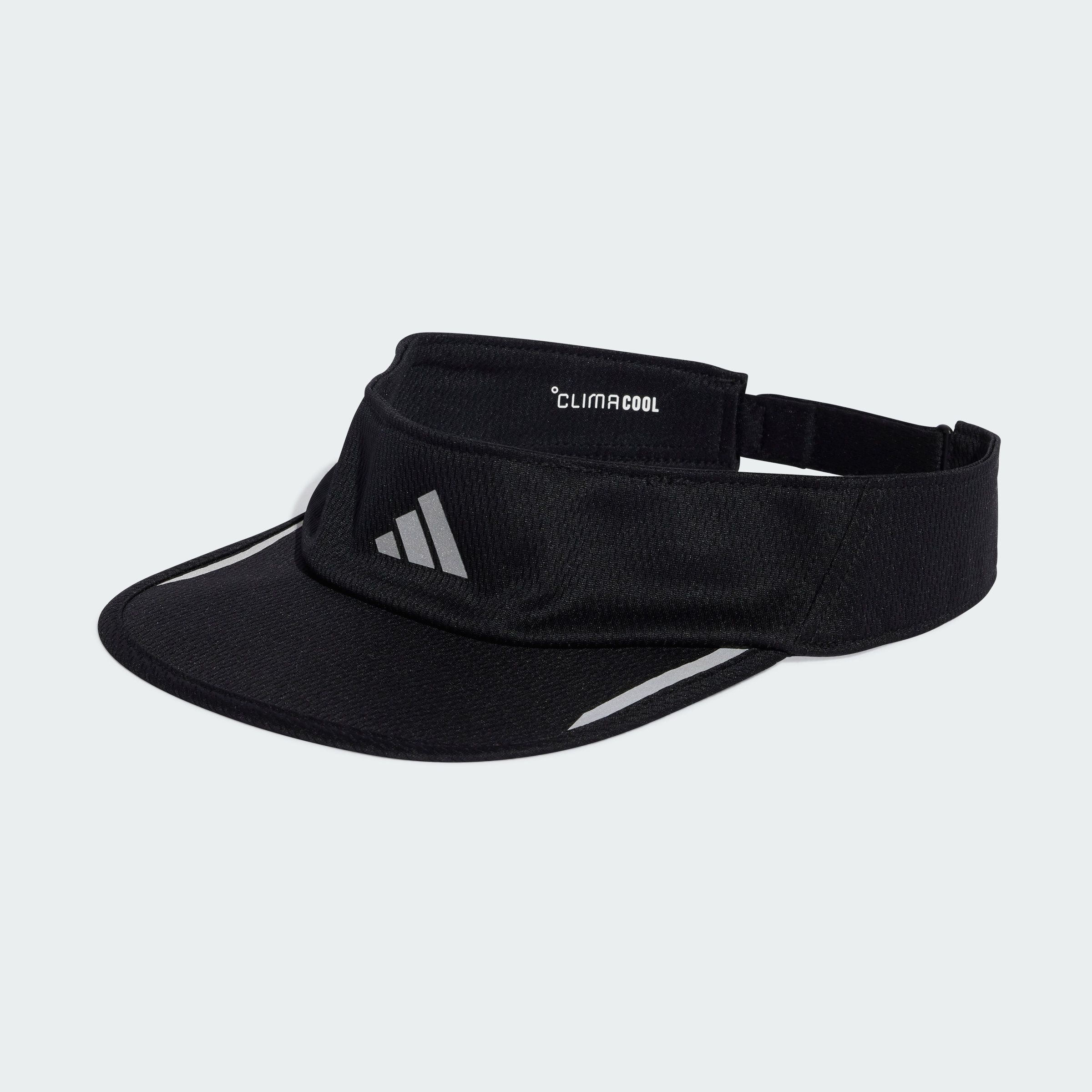 RUN VISOR CC BLACK/REFSIL