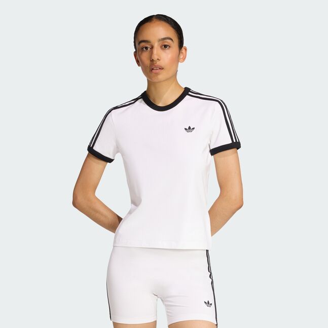 3S TEE SLIM WHITE/BLACK