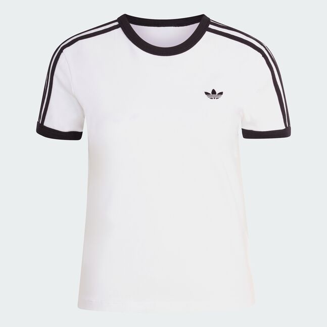 3S TEE SLIM WHITE/BLACK