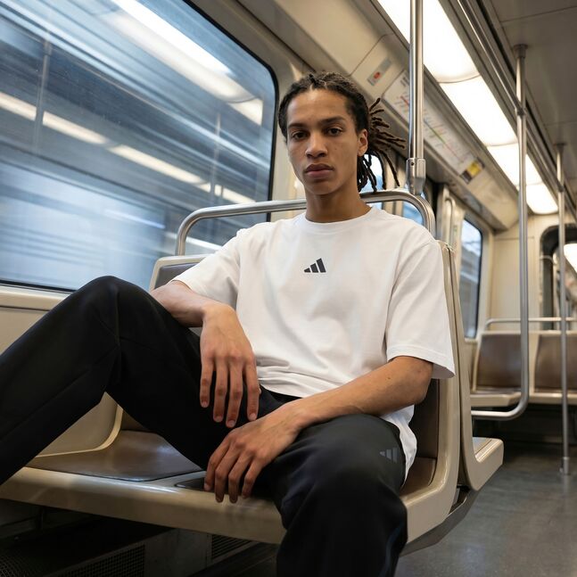 M Z.N.E. TEE LO WHITE