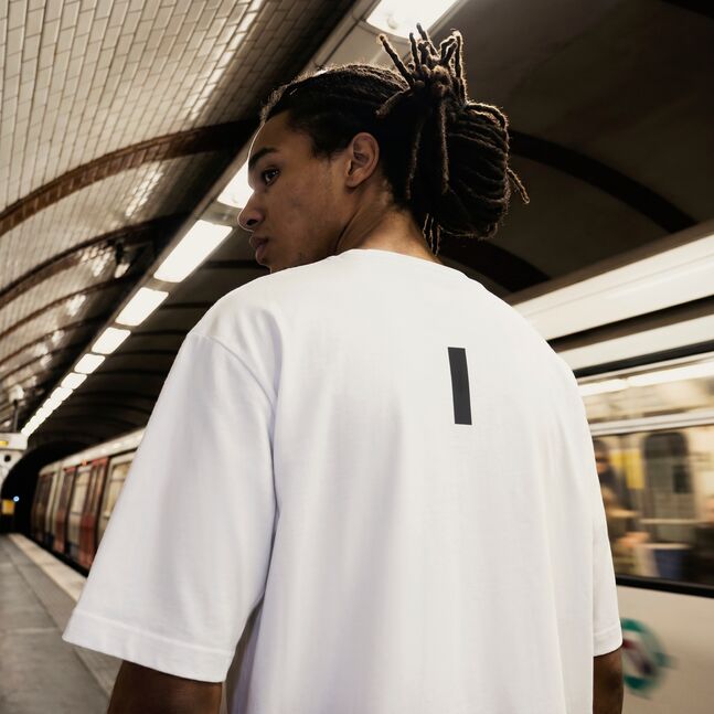 M Z.N.E. TEE LO WHITE