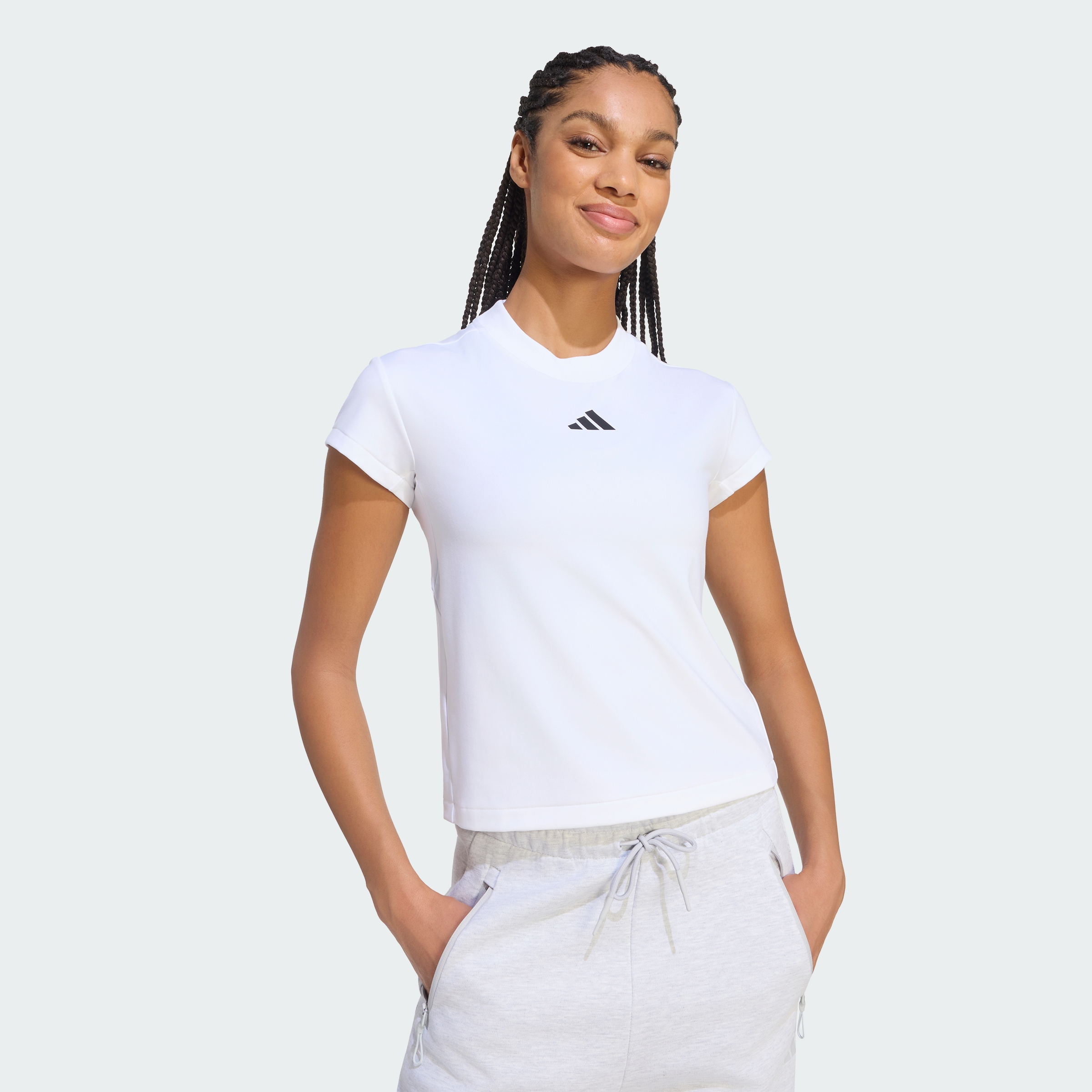 W Z.N.E. BB TEE WHITE
