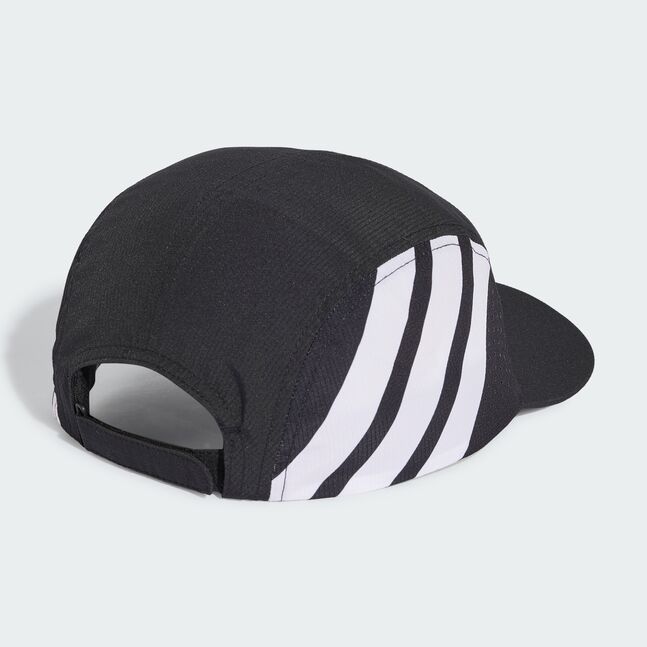 DEF 5PNL CAP BLACK/BLACK/WHITE