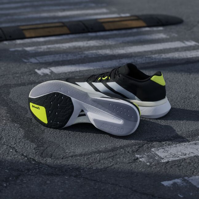 ADIZERO BOSTON 13 M CBLACK/FTWWHT/SYELLO