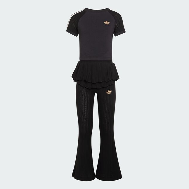 KNT TEE LEG SET BLACK