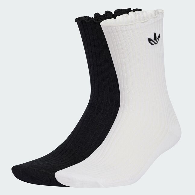 RUFFLE CR S 2P BLACK/WHITE