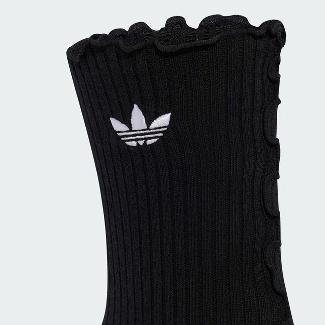 RUFFLE CR S 2P BLACK/WHITE