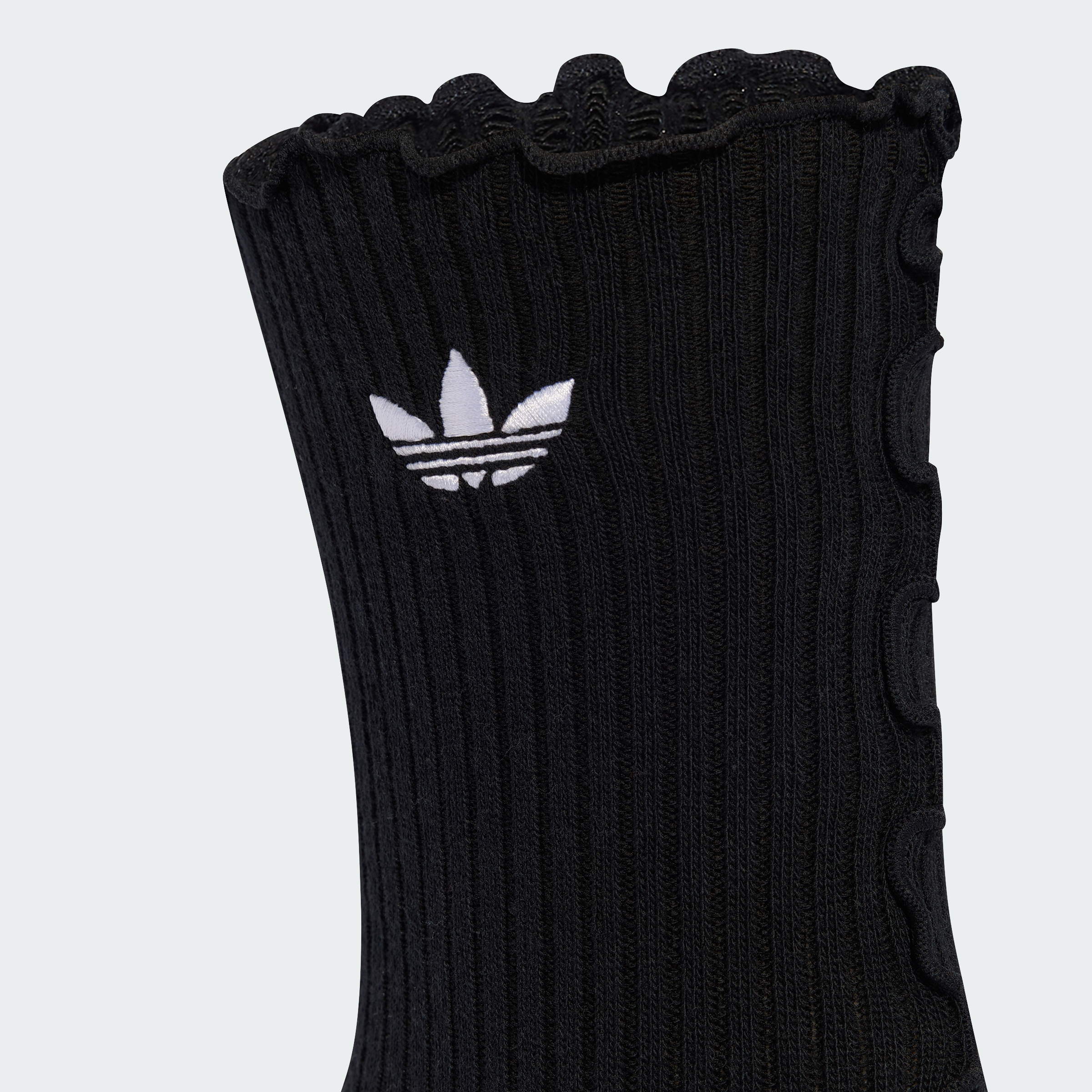 RUFFLE CR S 2P BLACK/WHITE