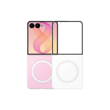 Galaxy Z Flip8 Clear Magnet Case