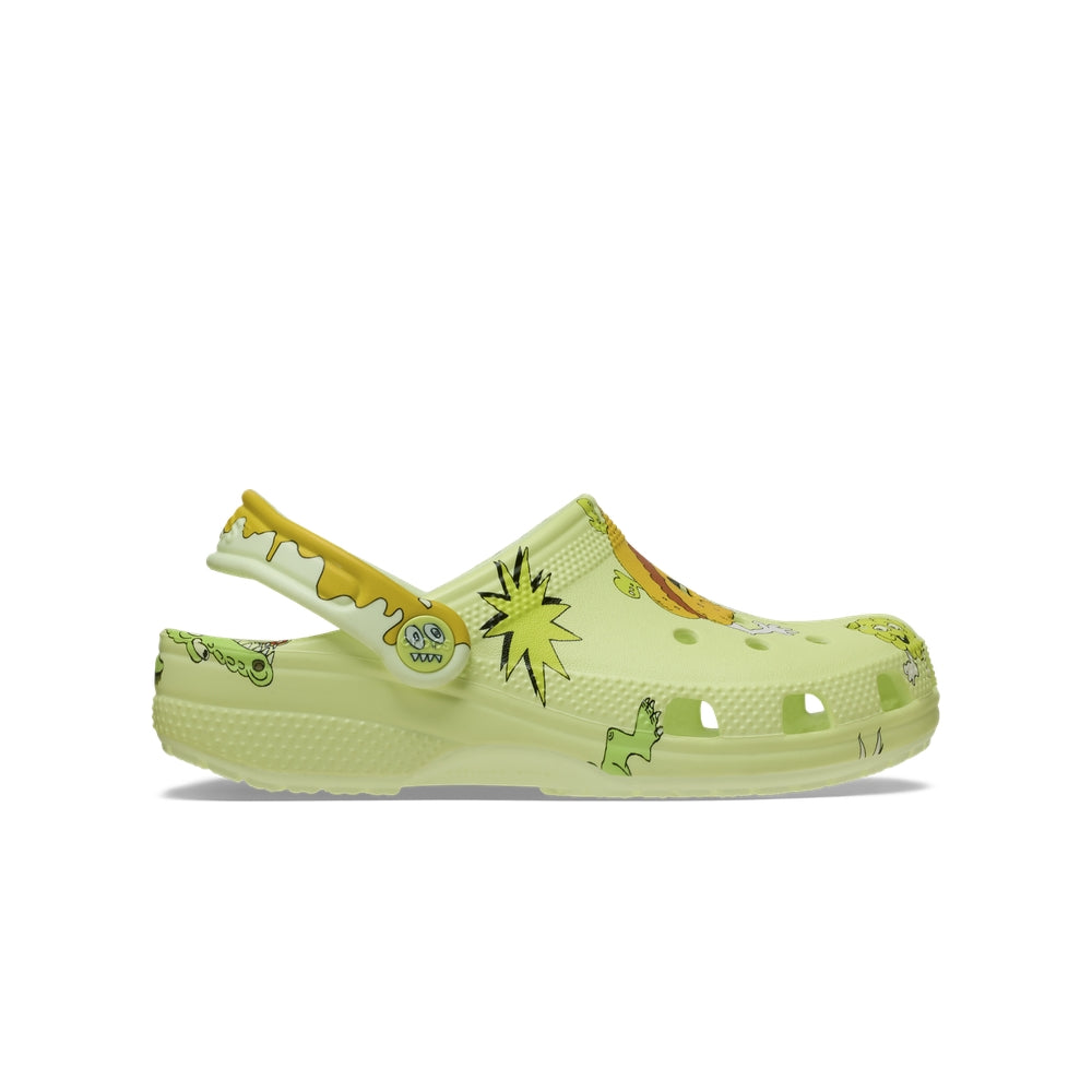 Clsc Glow Silly Slime Clog K GLt