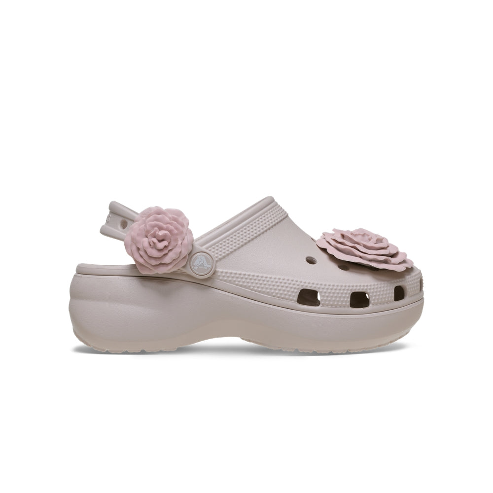 Cls Platfrom Dipped Roses Clog CCr
