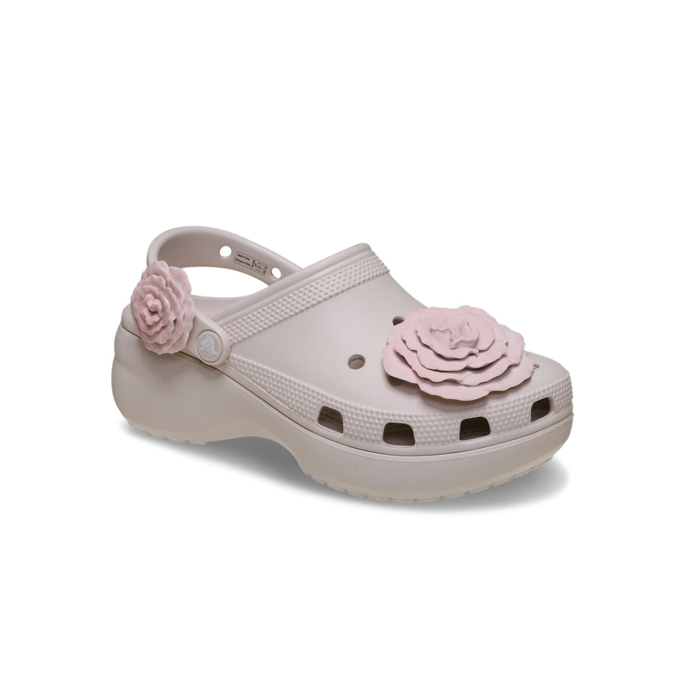 Cls Platfrom Dipped Roses Clog CCr