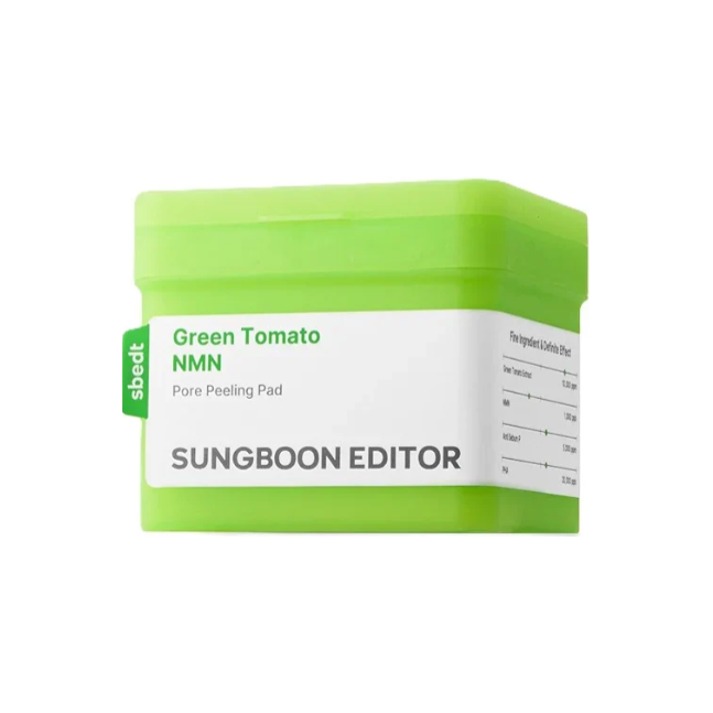 SUNGBOON Green Tomato NMN Pore Peeling Pad 60ea