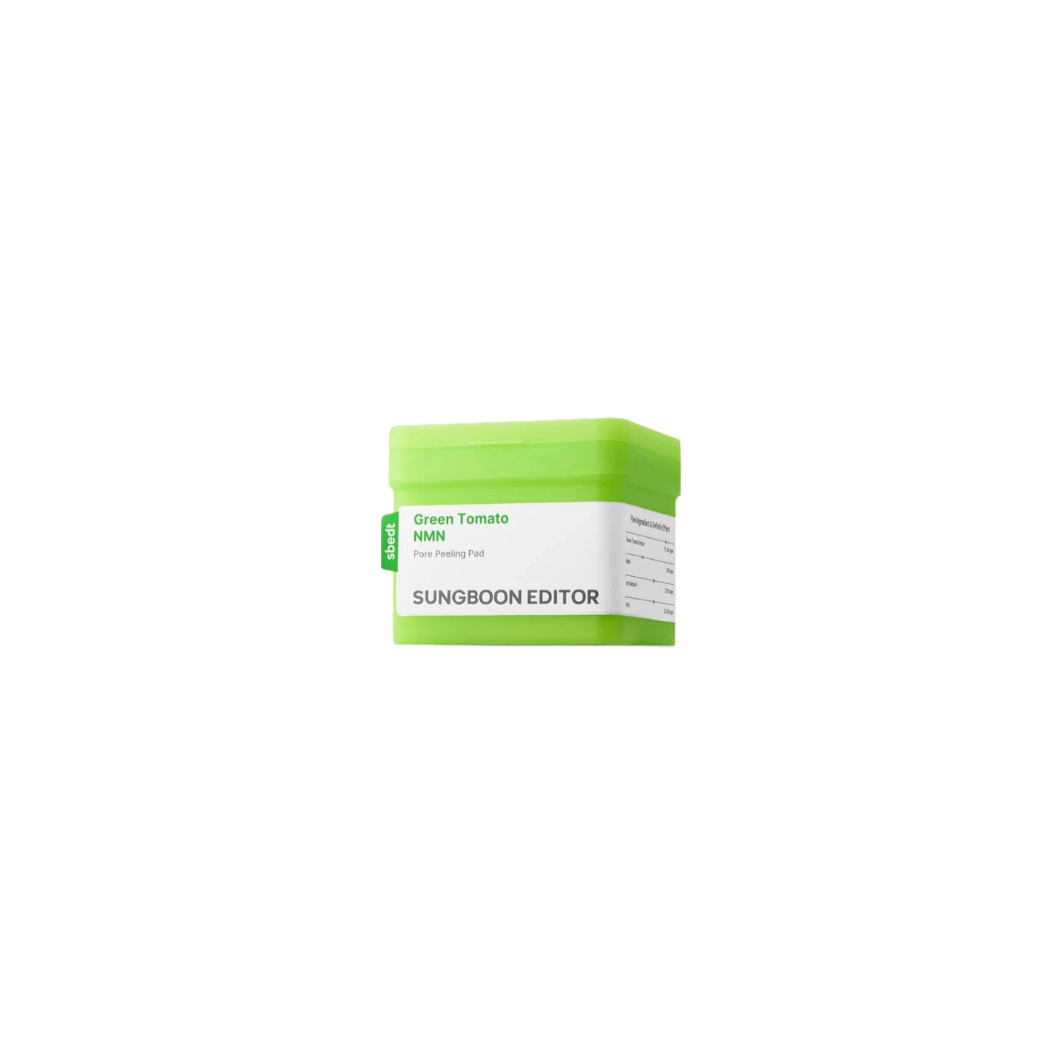 SUNGBOON Green Tomato NMN Pore Peeling Pad 60ea