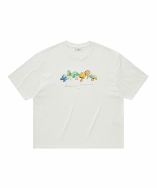 MUSHROOM GRAPHIC T-SHIRT