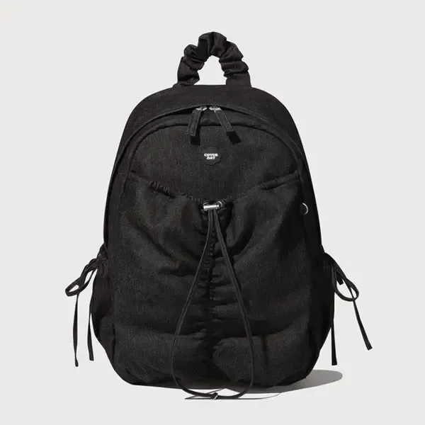 WOMEN CLOVER HEART NEW SHIRRING BACKPACK