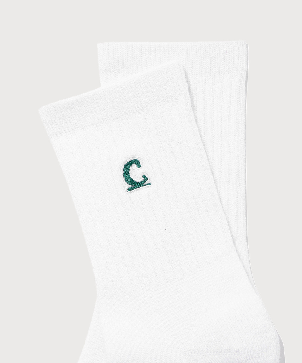 SYMBOL LOGO WHITE SOCKS 3-PACK