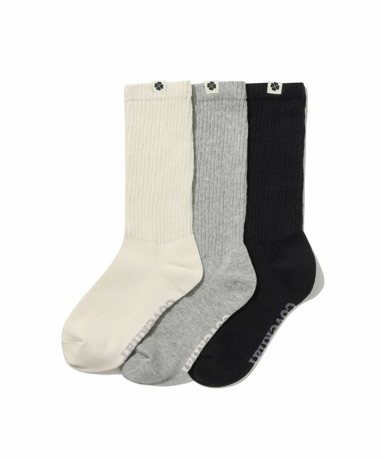 WOMEN CLOVER HEART SOCKS 3-PACK