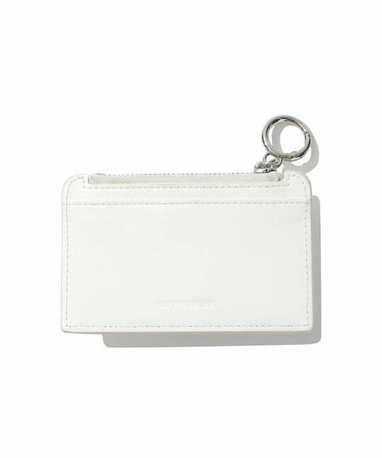 WOMEN CLOVER HEART TOP-ZIP WALLET