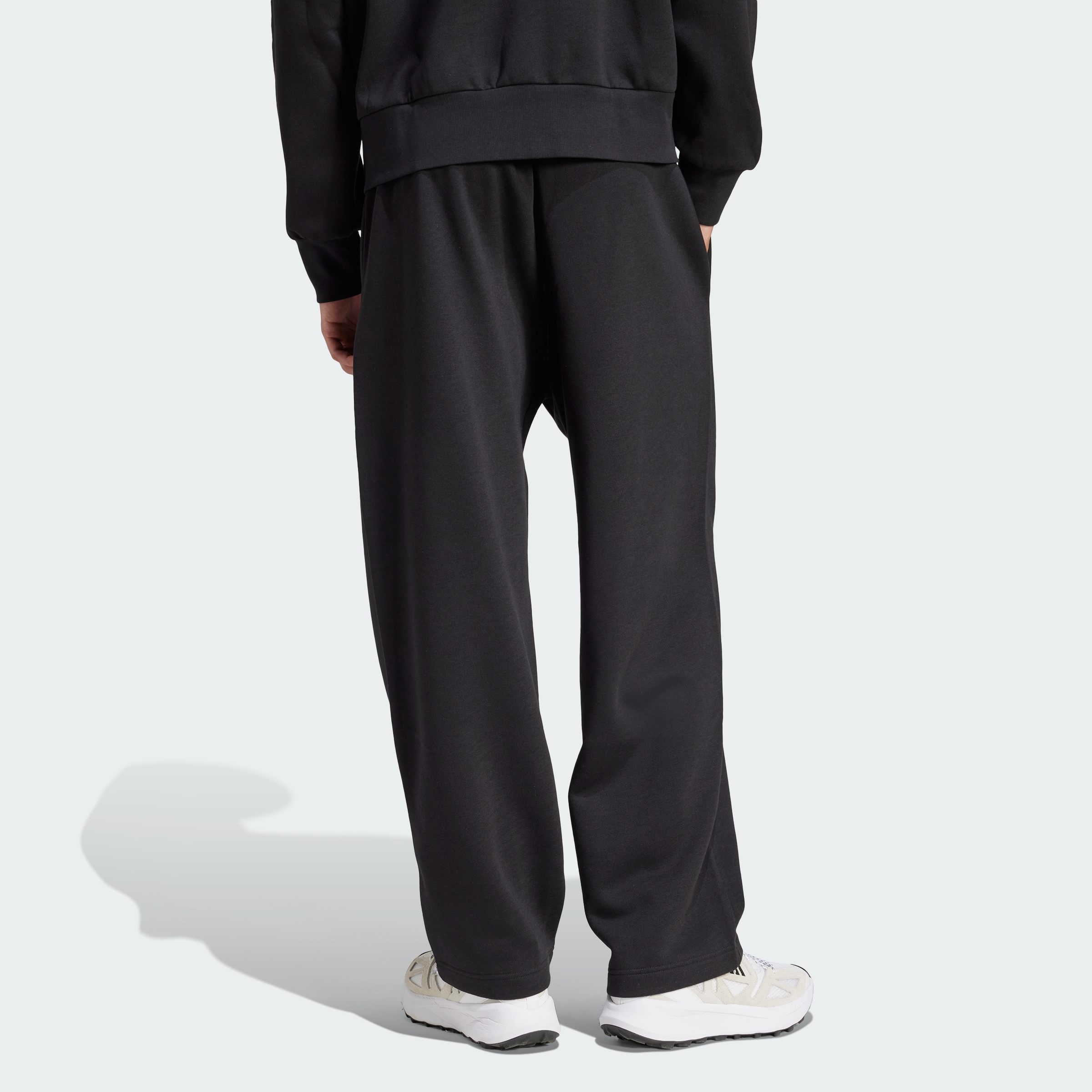 M WIDE PANT FL BLACK/WHITE