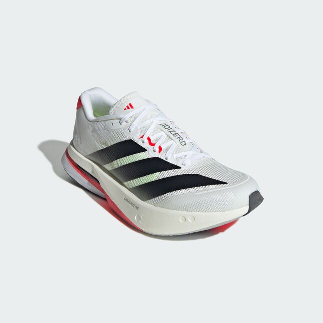 ADIZERO BOSTON 13 W FTWWHT/CBLACK/LUCRED