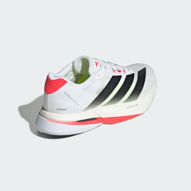 ADIZERO BOSTON 13 W FTWWHT/CBLACK/LUCRED
