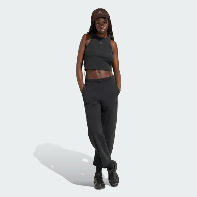 W AK SL RIB TNK BLACK