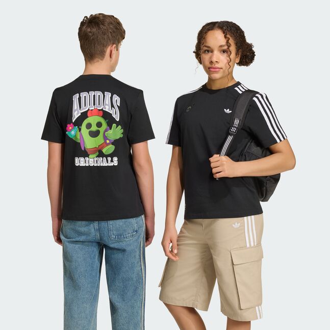 GFX LOOSE TEE BLACK/WHITE
