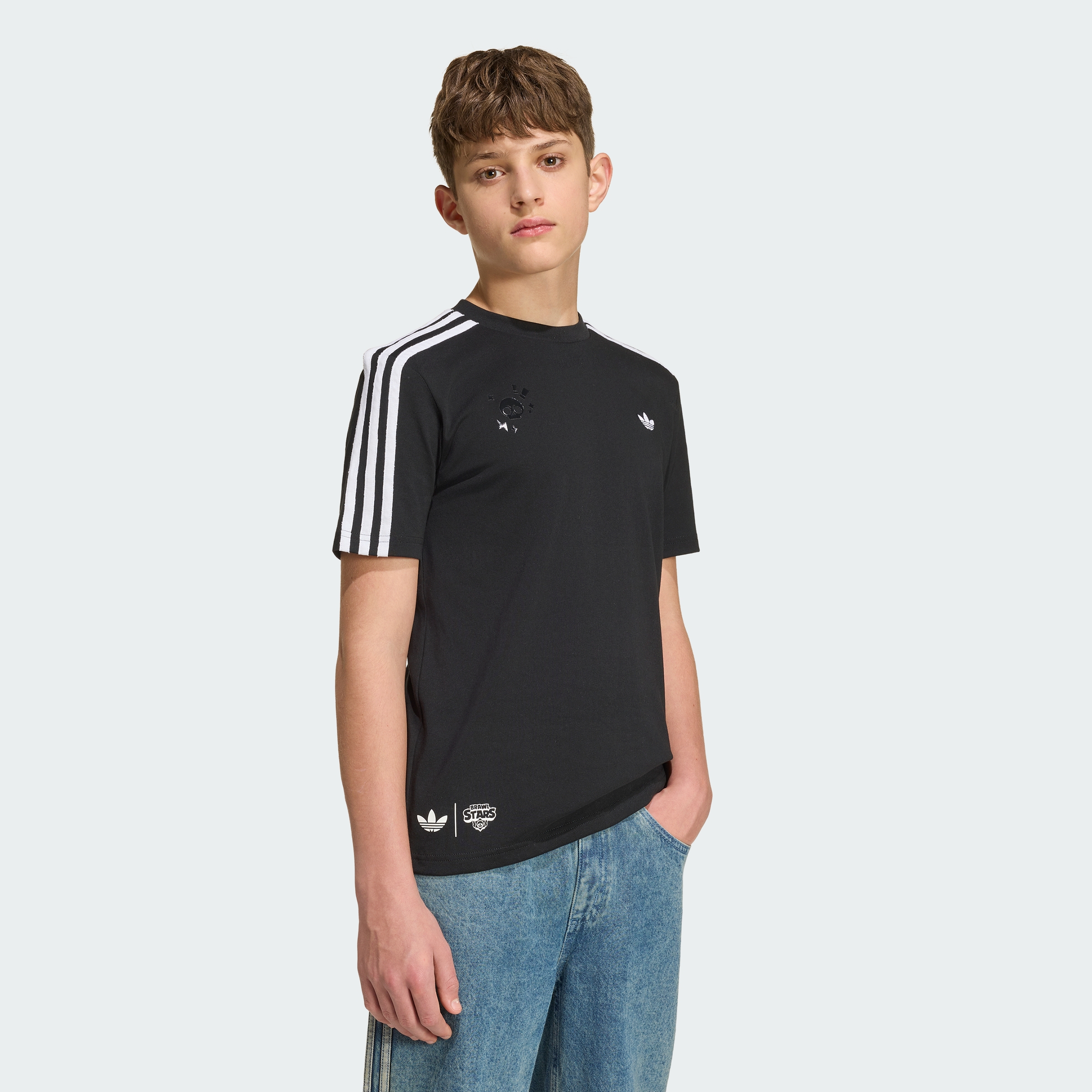 GFX LOOSE TEE BLACK/WHITE