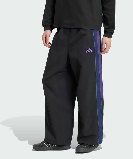 BL WOVEN PNT BLACK/VIOLET