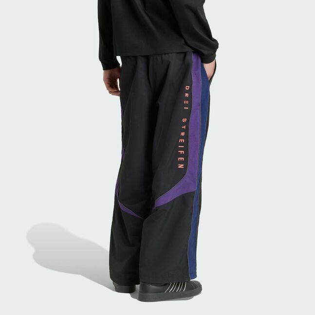 BL WOVEN PNT BLACK/VIOLET