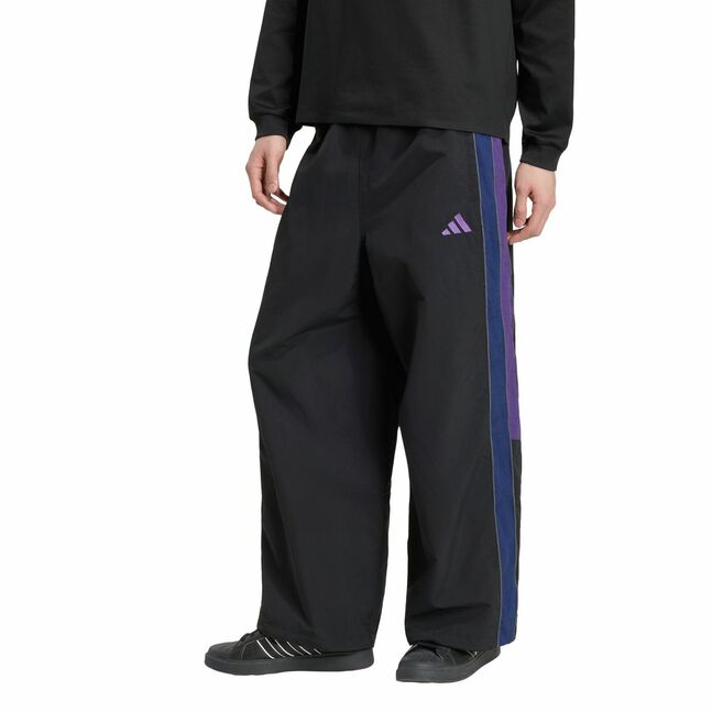 BL WOVEN PNT BLACK/VIOLET