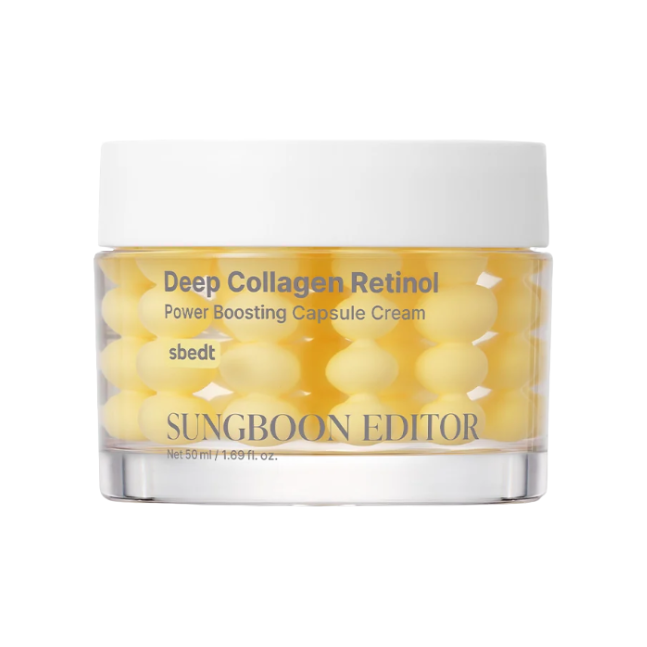 SUNGBOON Deep Collagen Retinol Power Boosting Capsule Cream 50ml