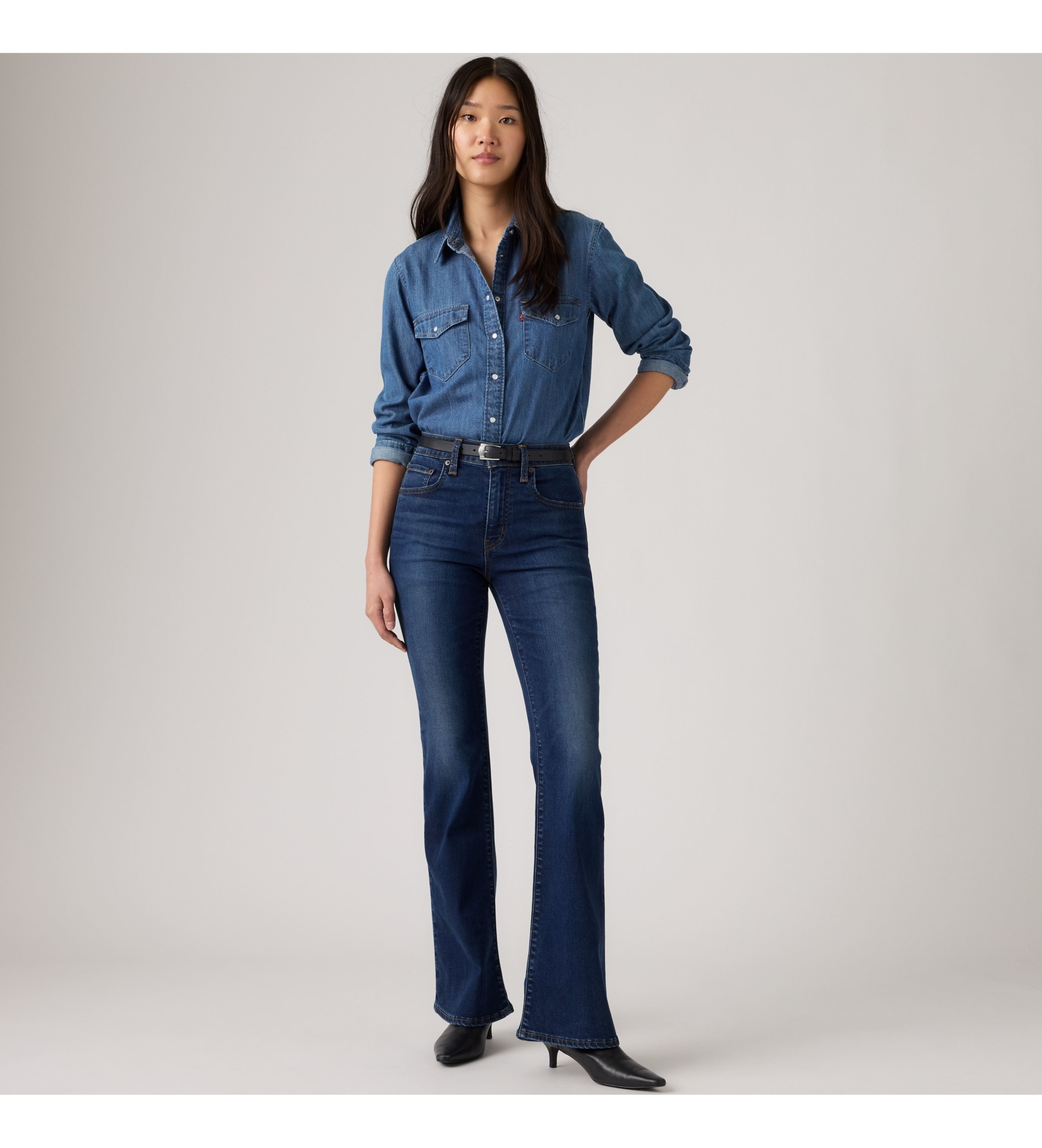 726 HR FLARE TRUE BLUE DARK