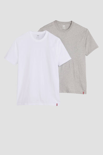 SLIM 2PK CREWNECK 1 2 PACK SLIM CREW WH