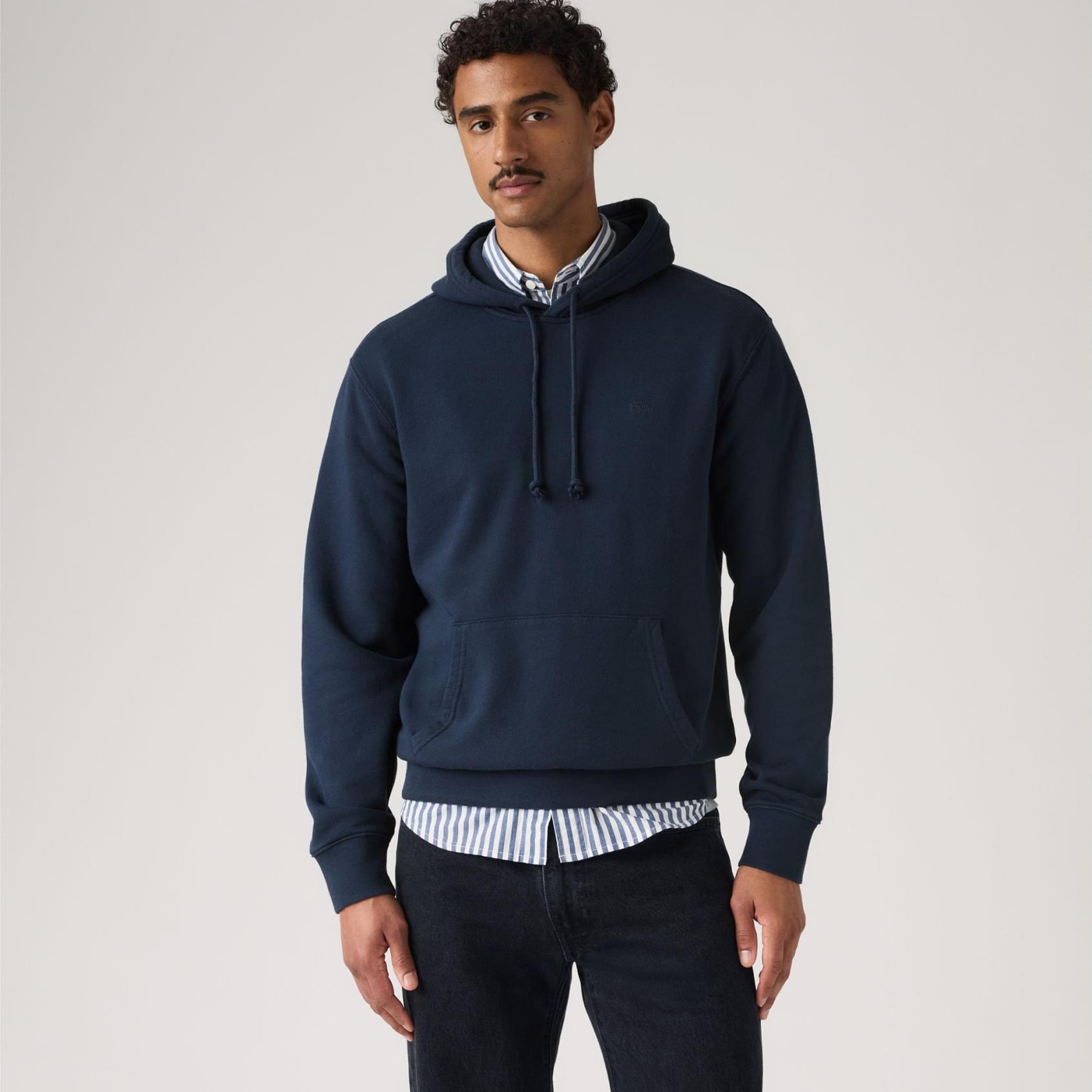 THE ORIGINAL HM HOODIE NAVY BLAZER