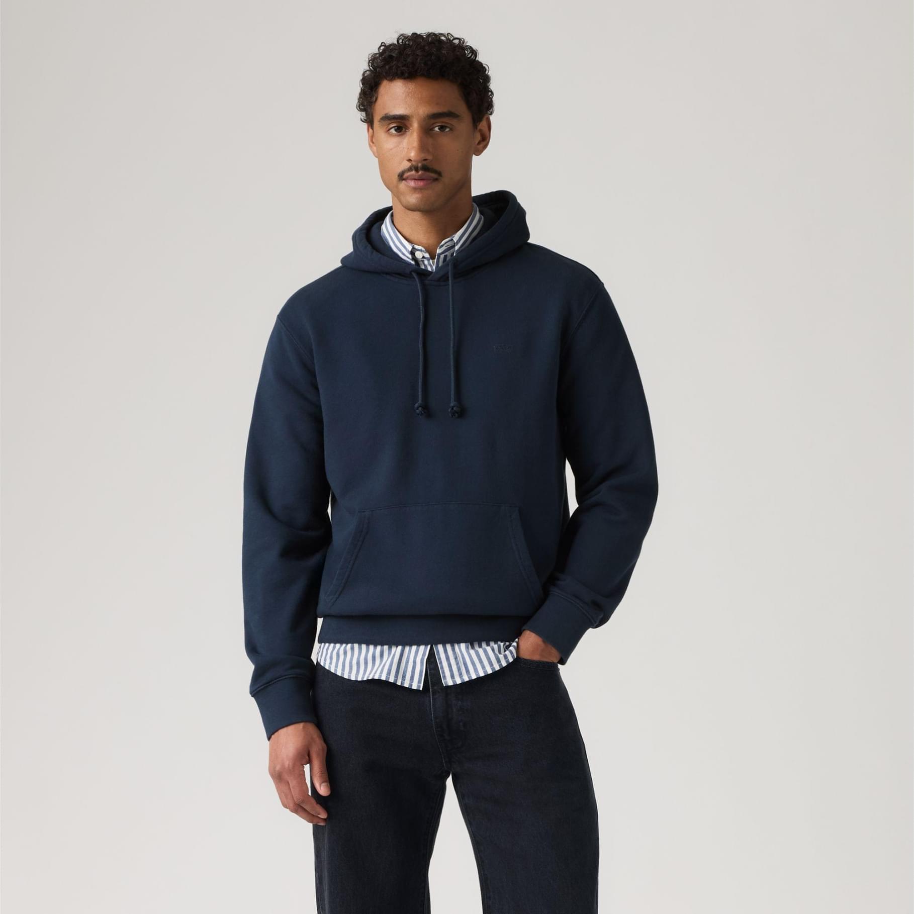 THE ORIGINAL HM HOODIE NAVY BLAZER
