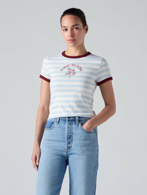 GR ESSENTIAL BABY RINGER TEE SONIC BLOO