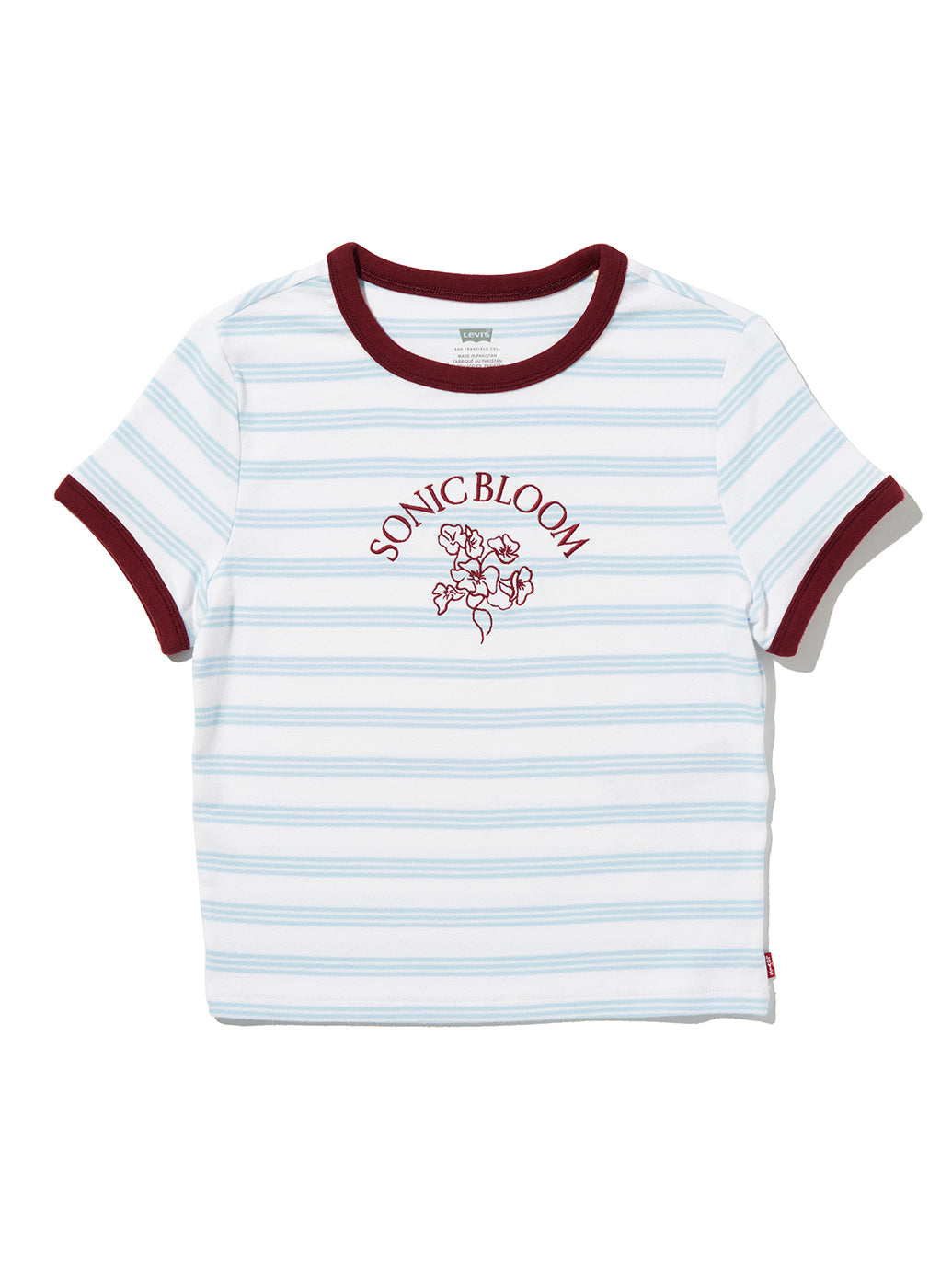 GR ESSENTIAL BABY RINGER TEE SONIC BLOO
