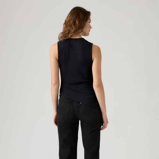 ALILA ASYMMETRICAL SL TOP ANTHRACITE NI