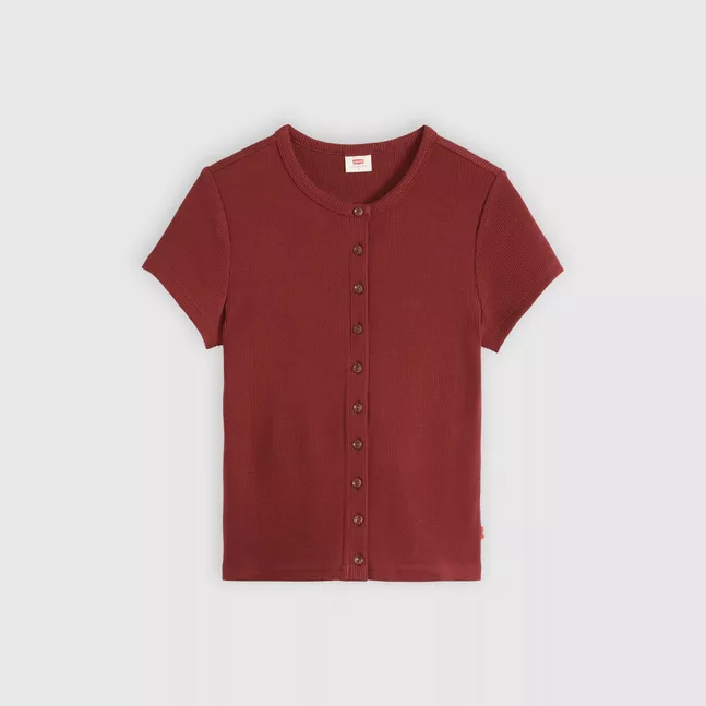 RORY BUTTON THROUGH SS WARM CABERNET RIB
