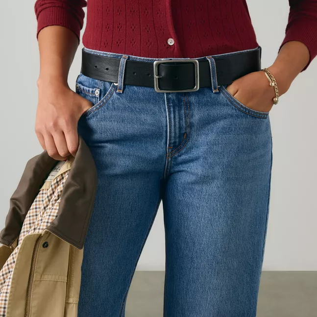 NOE WIDE BELT CAVIAR