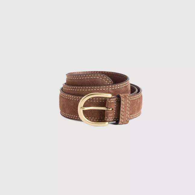 OLIVIA CLASSIC FEATHER EDGE BELT BRACKEN